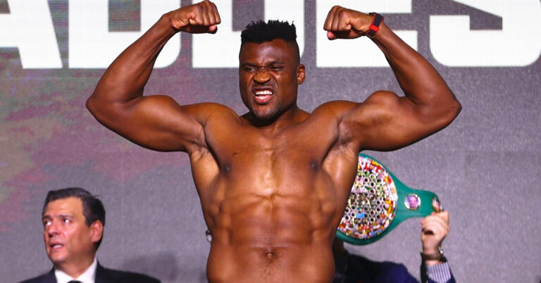 Francis Ngannou Names Who He Wants To Fight Between Deontay Wilder And Anthony Joshua