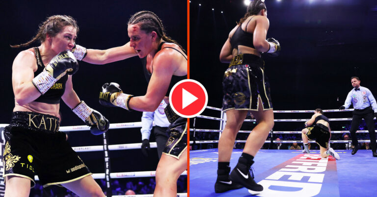 Fans Split Over Katie Taylor-Chantelle Cameron Knockdown Controversy