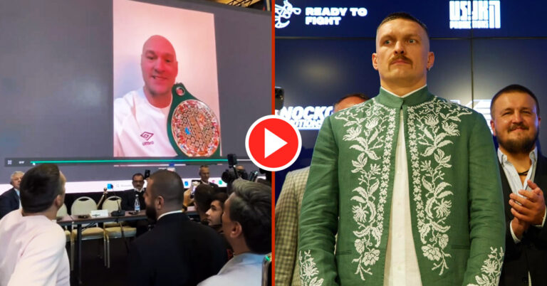 Usyk Responds Directly To Video Warning From Tyson Fury: “I’m Smashing You To Pieces”