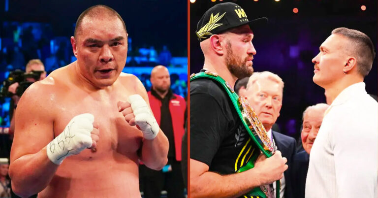 Zhilei Zhang Has Changed His Verdict On Tyson Fury-Oleksandr Usyk Fight