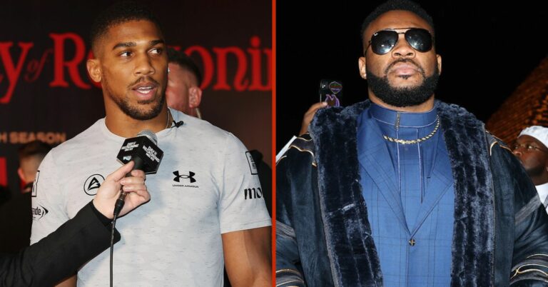 Anthony Joshua Names An Opponent For Jarrell Miller After Saying He Will Never Fight Him