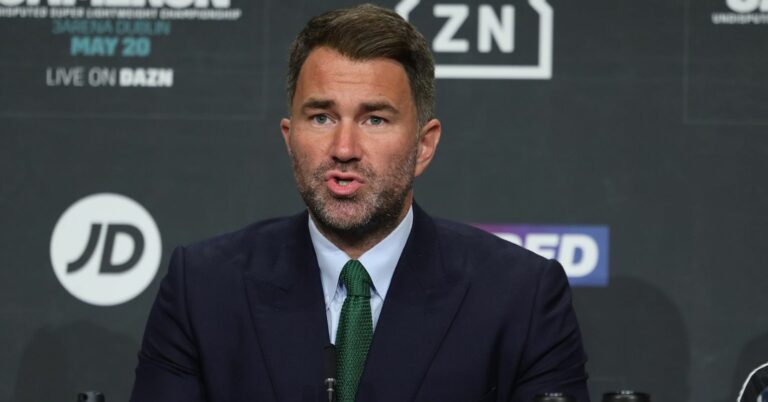 Eddie Hearn Hits Out At IBF For ‘Ridiculous’ World Title Decision