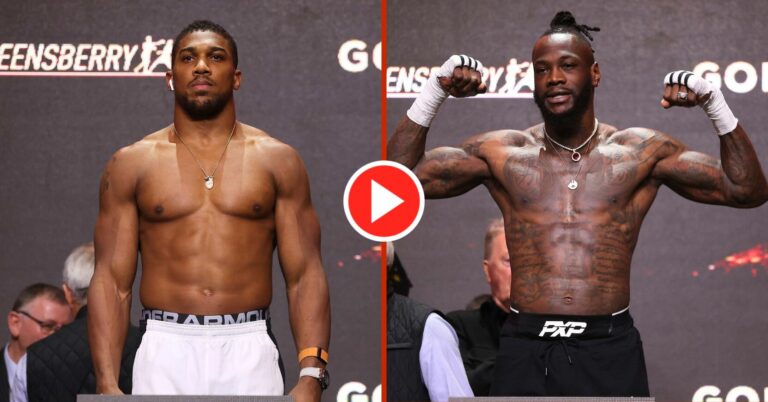 Weigh-In Results For Anthony Joshua-Otto Wallin And Deontay Wilder-Joseph Parker