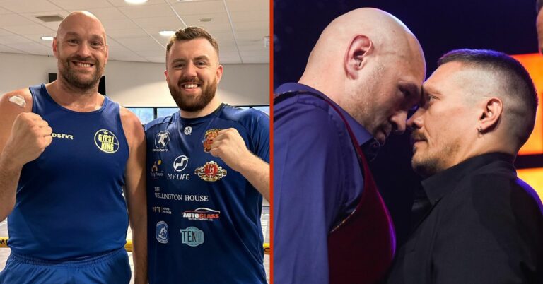 Tyson Fury Pictured Back In Training For Usyk Undisputed Fight