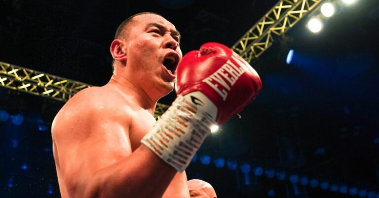 Zhilei Zhang Warns Heavyweight Rival To Stay Away From Him: “It Would Be Easy For Me”