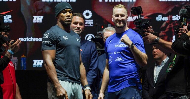 Roy Jones Jr Makes Confident Anthony Joshua-Otto Wallin Prediction
