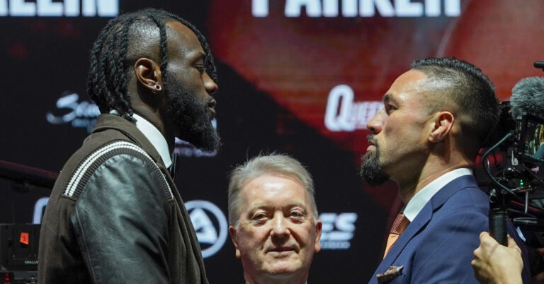 Joseph Parker Reveals Tyson Fury’s Involvement In Deontay Wilder Fight Plan