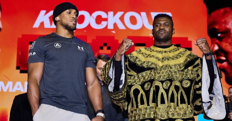 UFC Heavyweight Star Says Joshua-Ngannou Is A 50/50 Fight