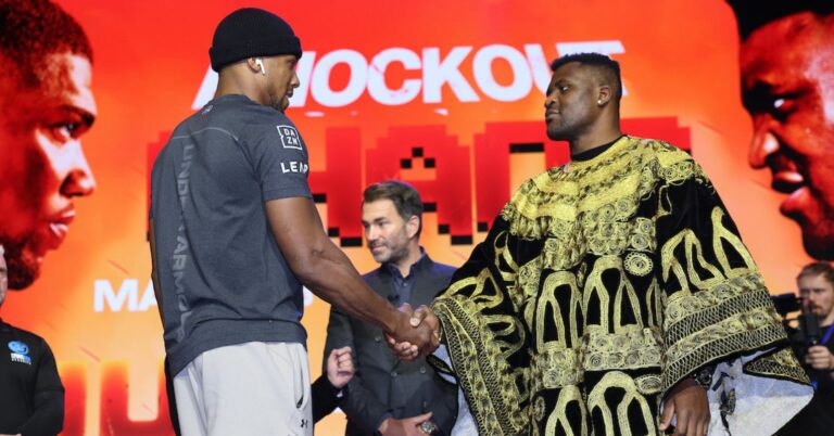 George Groves Gives Verdict On Anthony Joshua-Francis Ngannou: “Big Pressure”