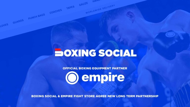 Empire Fight Store extend long term media partnership with Boxing Social