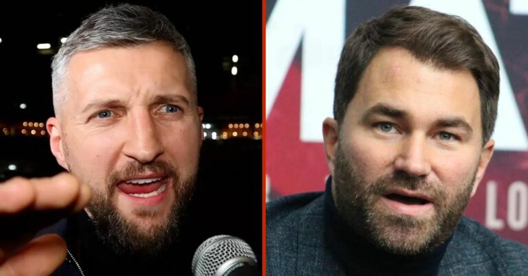 Carl Froch Says Eddie Hearn Has ‘Done A Complete 180’ On Ngannou: “It’s A Cash Grab”
