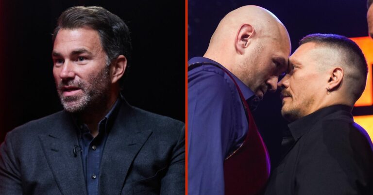 Eddie Hearn Sends Message To Tyson Fury On Usyk Fight
