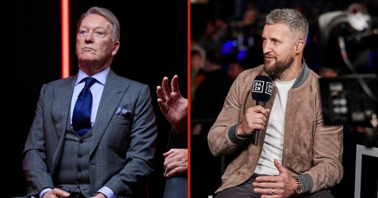 Frank Warren Slams ‘Schmuck’ Carl Froch After ‘Cash Grab’ Comments On Saudi Shows