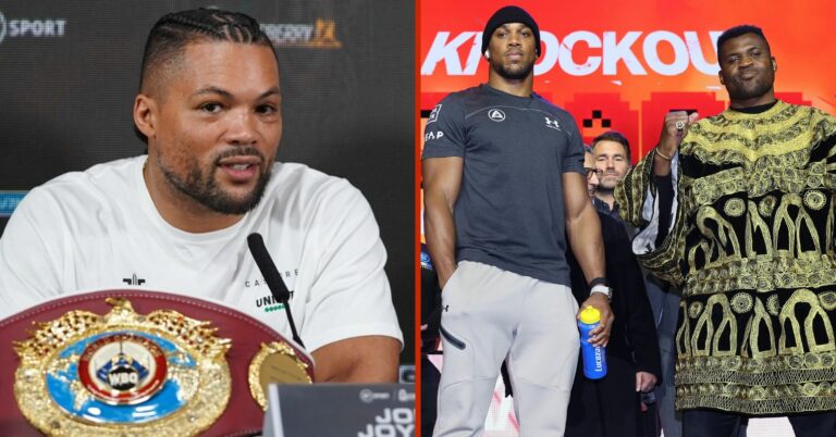 Joe Joyce Sends Anthony Joshua Warning Ahead Of Francis Ngannou Fight