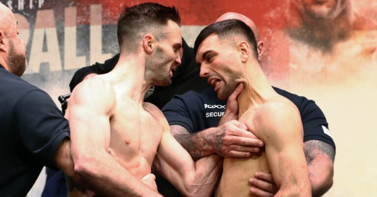 Josh Taylor Provides Update On Catterall Rematch As Pair Exchange Words