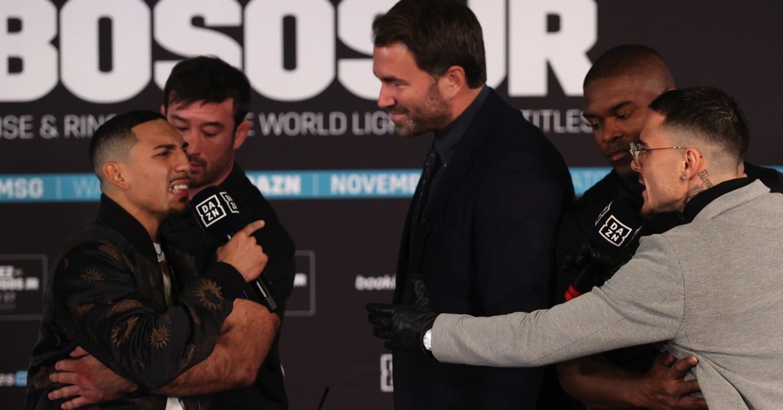 Teofimo Lopez and Eddie Hearn