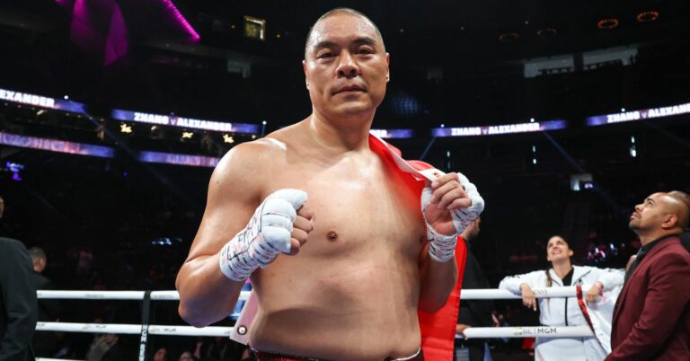 Zhilei Zhang Breaks Silence Amid Talks Of Clash With Martin Bakole