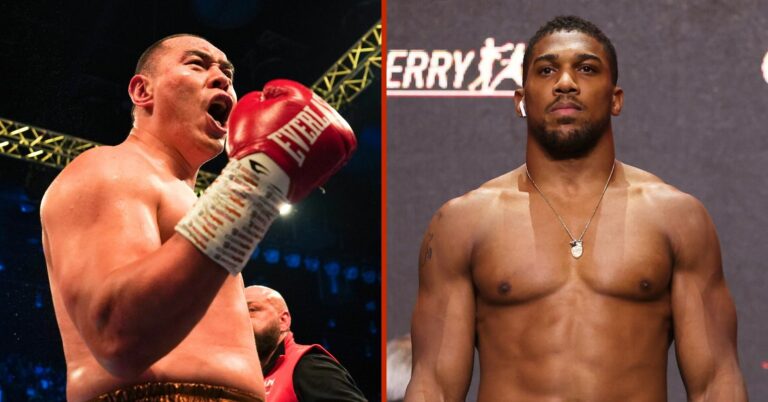 Zhilei Zhang Gives Verdict On Joshua-Ngannou: “They Won’t Let Him Fight Me”