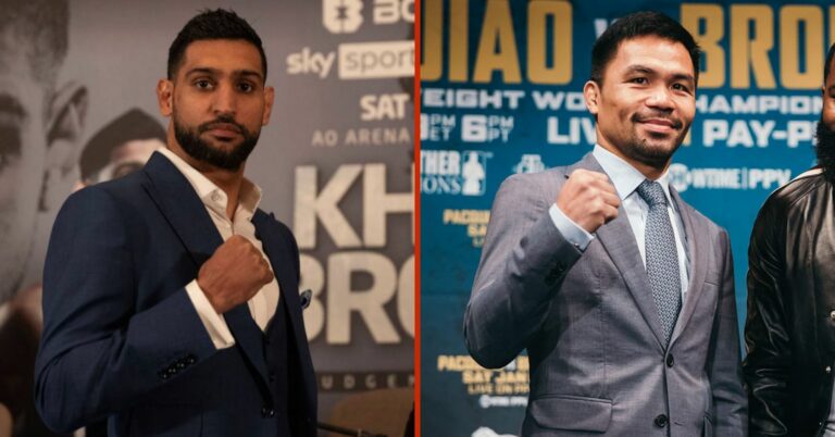 Amir Khan Reveals How Manny Pacquiao Fight Can Happen This Year
