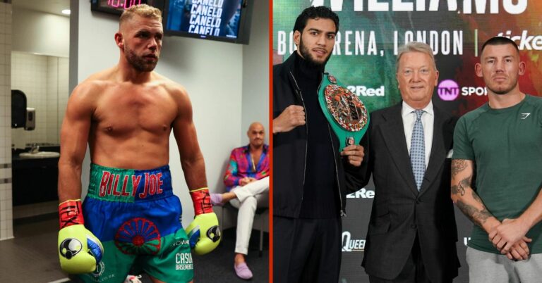 Billy Joe Saunders Predicts Hamzah Sheeraz-Liam Williams: “He Could Get Knocked Out”