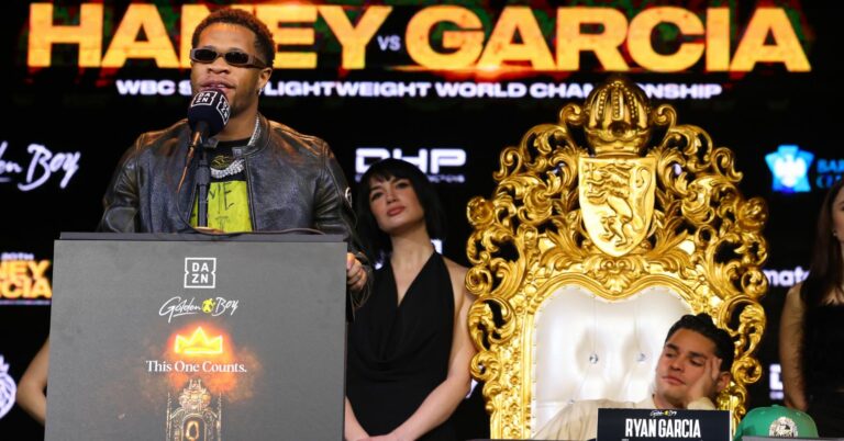 Devin Haney Names His Next Three Opponents After Ryan Garcia