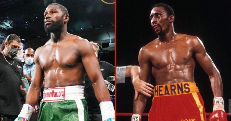 Shawn Porter Predicts Floyd Mayweather vs. Tommy Hearns Fantasy Fight