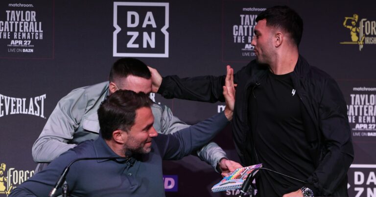 Jack Catterall Names Reason That Made Him Slap Josh Taylor At Press Conference