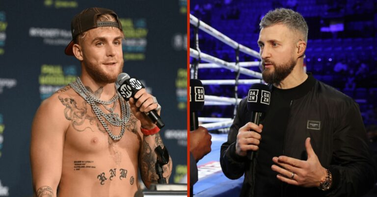 Jake Paul Sends Fresh Call Out To Carl Froch: “He Wants A Pay Day”