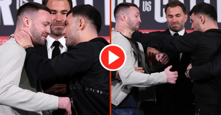 Josh Taylor And Jack Catterall Clash During Heated Press Conference