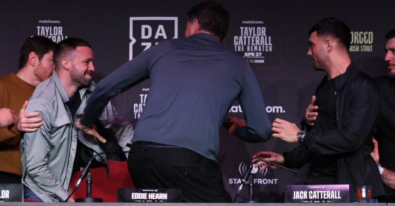 DAZN Release Statement Following Josh Taylor Insult To Jack Catterall