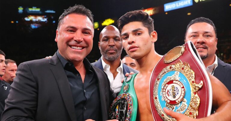 Ryan Garcia Shares Surprise Update On Relationship With Oscar De La Hoya