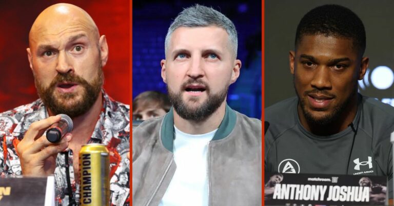 Carl Froch Makes New Prediction For Tyson Fury vs. Anthony Joshua