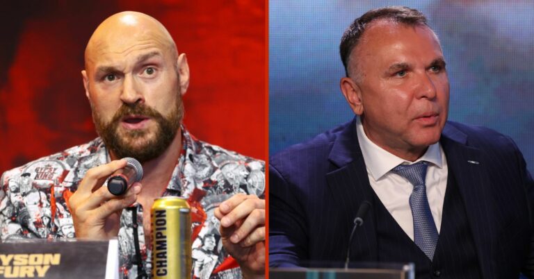 Tyson Fury Fumes At Usyk’s Manager After Cut Comments: “How Can You Call Me A Coward?”