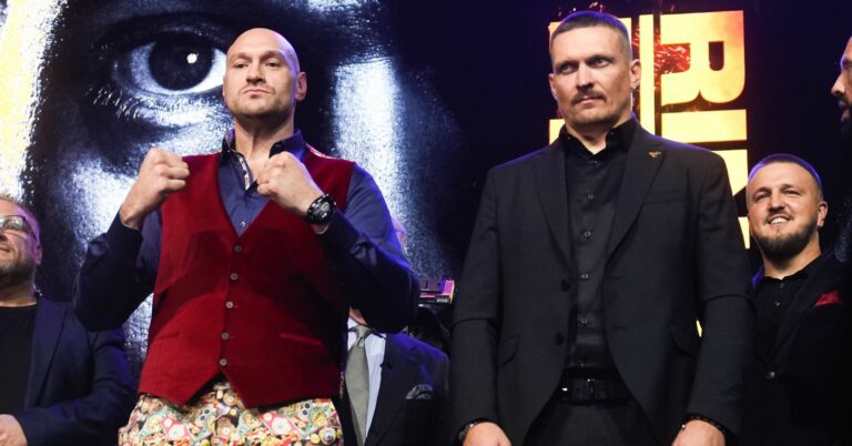 Tyson Fury Told Injury Was ‘Suspicious’ By Oleksandr Usyk Coach