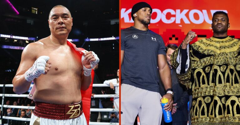 Zhilei Zhang Makes Fresh Prediction For Anthony Joshua vs. Francis Ngannou