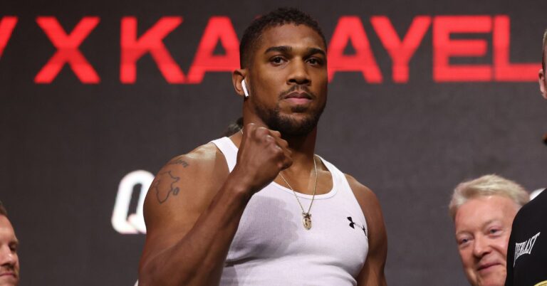 Anthony Joshua Names Seven Heavyweights As Greatest Ever With Surprise Inclusion