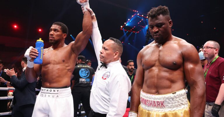 Francis Ngannou New WBC Ranking Revealed Following Anthony Joshua Knockout Loss