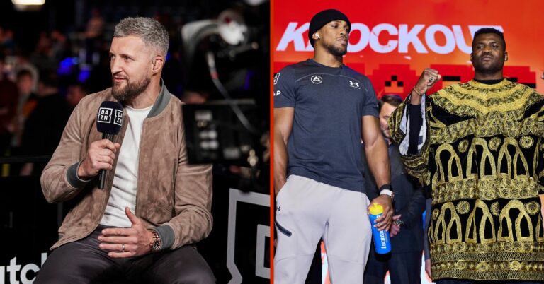 Carl Froch Reveals Big Concern For Anthony Joshua vs. Francis Ngannou: “This Is A Bad Move”