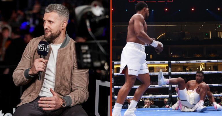 Carl Froch Has Damning Verdict On Francis Ngannou After Anthony Joshua Loss