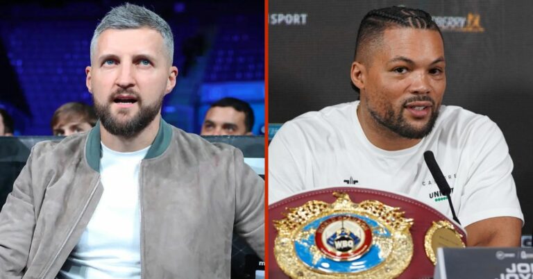 Carl Froch Has Brutal Verdict On Joe Joyce Comeback: “You Can’t Teach An Old Dog New Tricks”