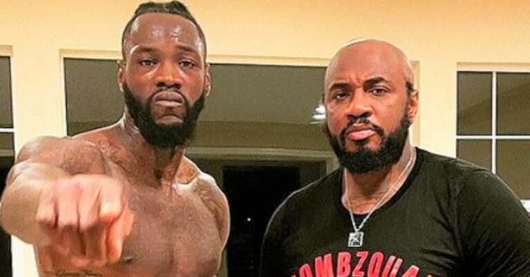 Deontay Wilder Trainer Malik Scott Sends Threat To Jamie Carragher Over Comments