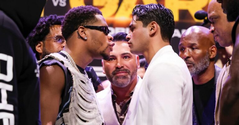 Ryan Garcia Sparks Concerns With Behaviour At Devin Haney Press Conference