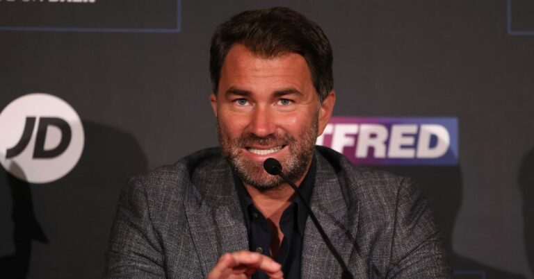 Eddie Hearn Says Boxxer Banned One Of His Fighters From Attending Their Event