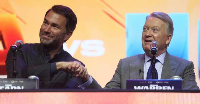 Eddie Hearn Reveals Shock Twist On 5 v 5 Event With Frank Warren: “We Can Add A Wildcard”