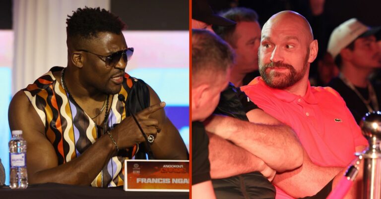 Francis Ngannou Sends Scary Threat To Tyson Fury: “You Are Nothing In Front Of Me”