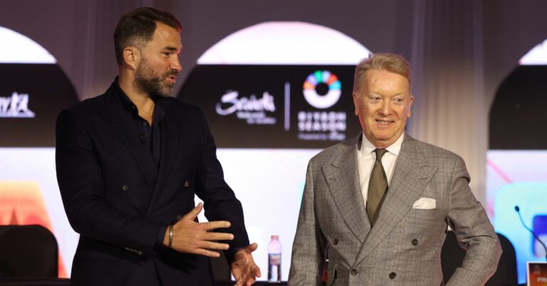 Frank Warren Gives Big Update On 5 v 5 Event Against Eddie Hearn Following Delay