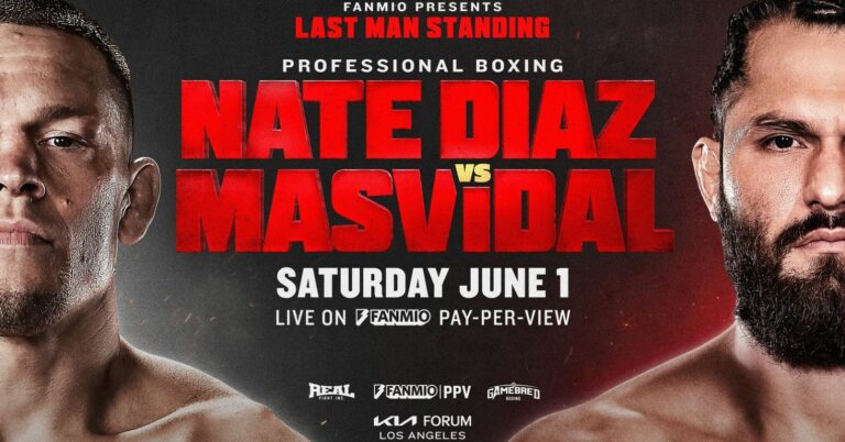 Nate Diaz And Jorge Masvidal Set For Shock Boxing Match Outside Of UFC