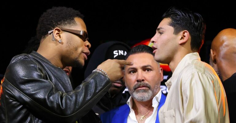 Top Trainer Has Theory On Shock Reason For Ryan Garcia Behaviour For Devin Haney
