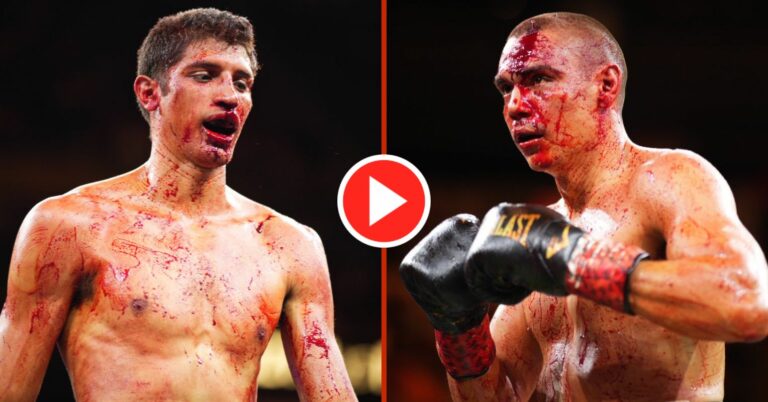 Boxing World Reacts As Sebastian Fundora Upsets Tim Tszyu In Bloodbath Fight