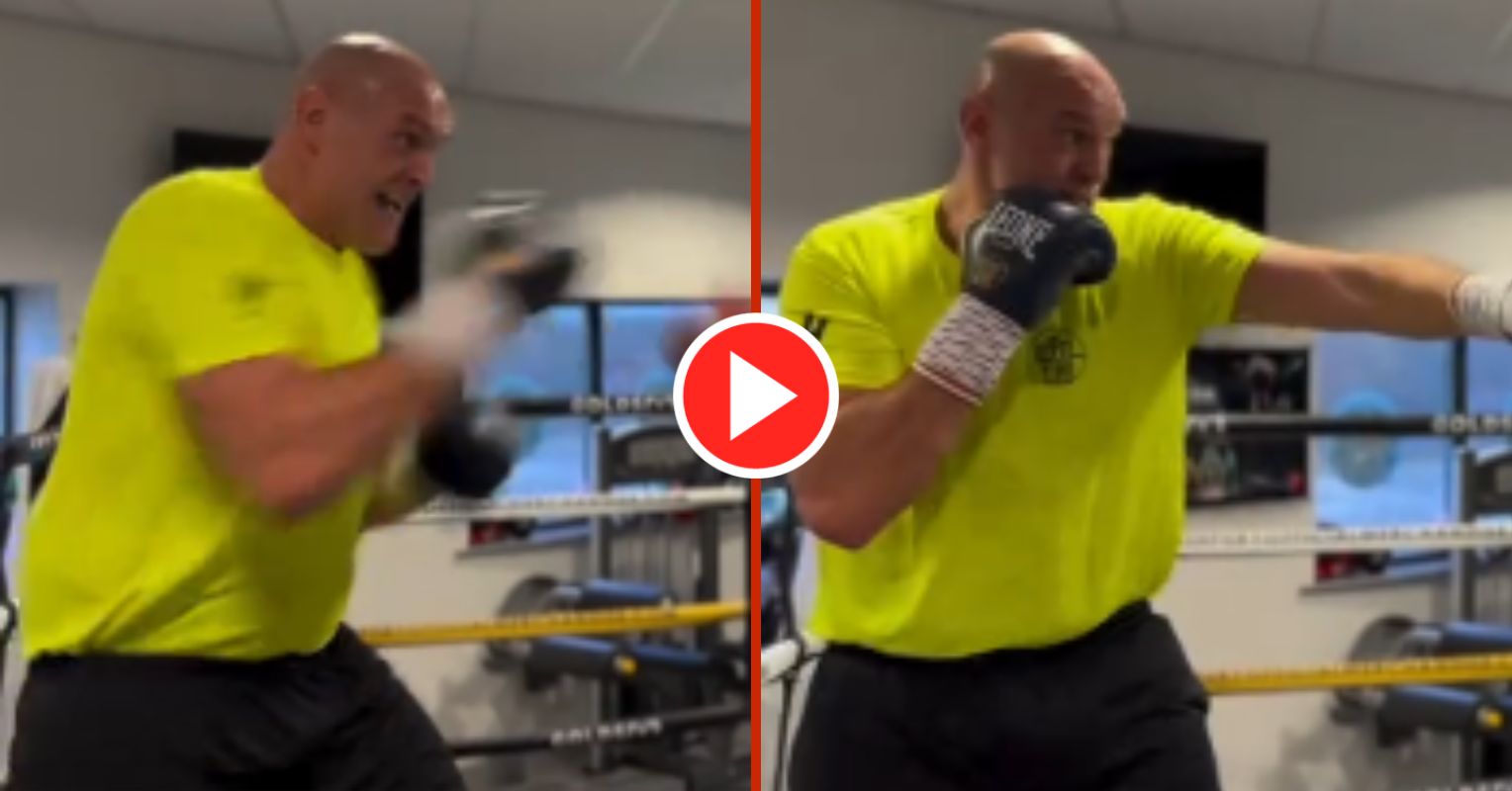 Tyson Fury Begins Camp For Oleksandr Usyk Fight With New Training Footage